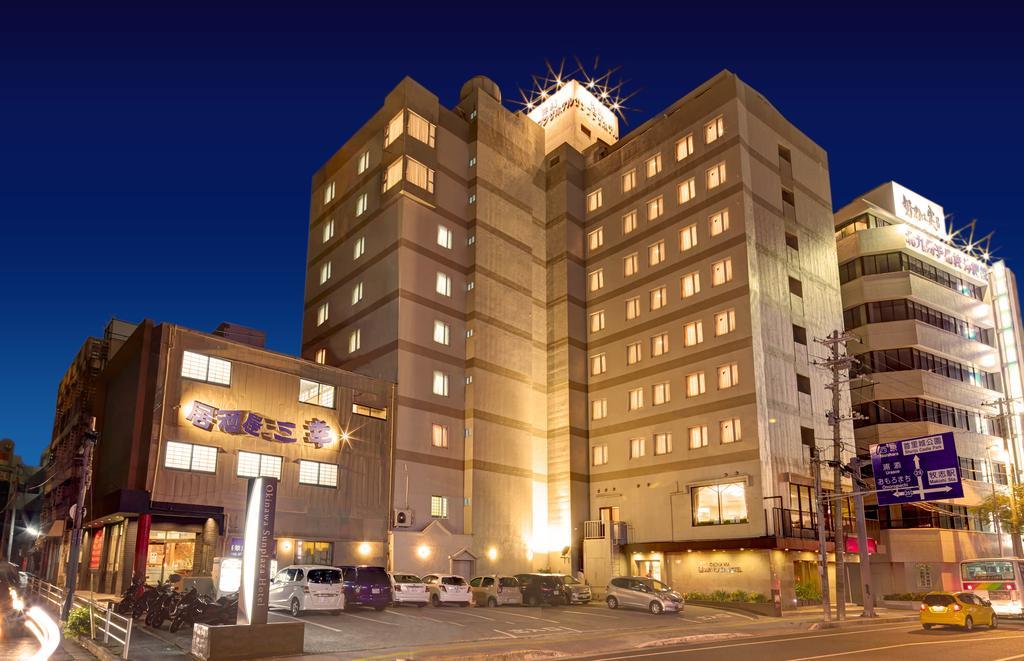Okinawa Sun Plaza Hotel Naha Bagian luar foto